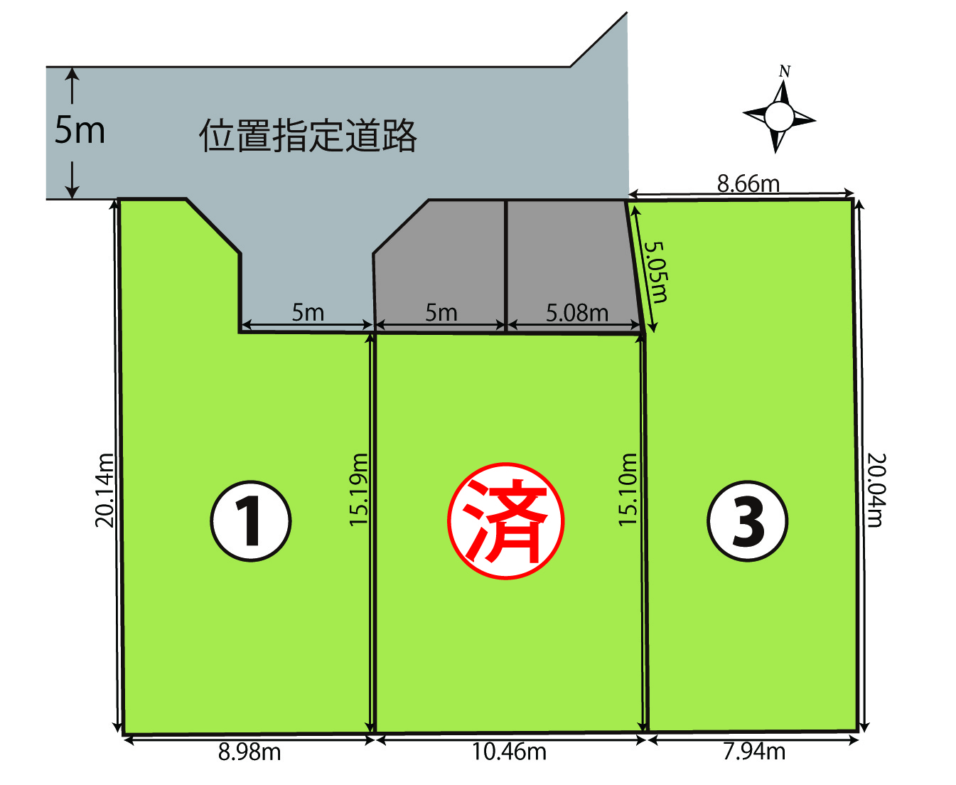 区画図