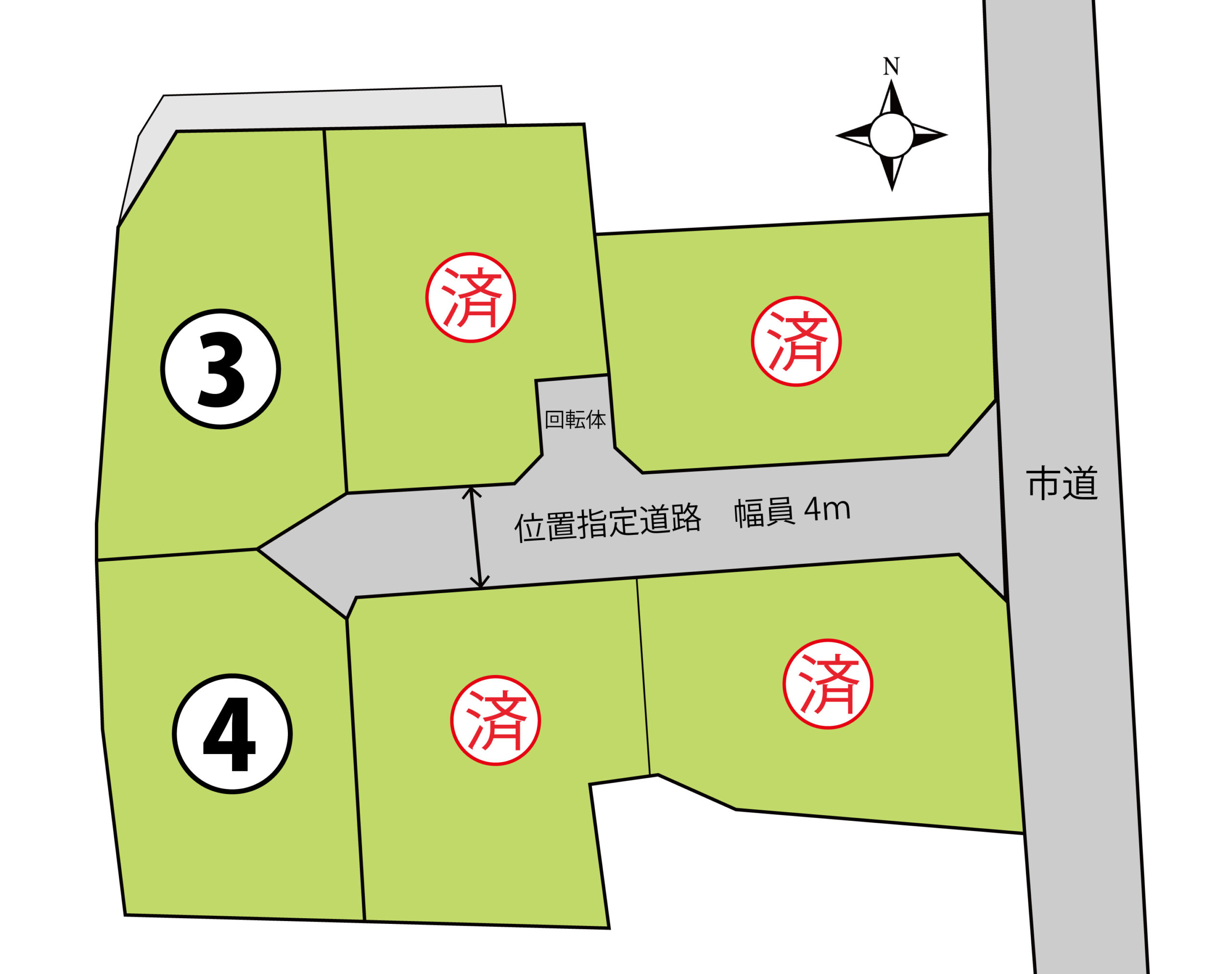 区画図