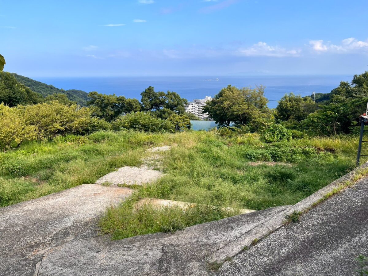 熱海市伊豆山　売土地