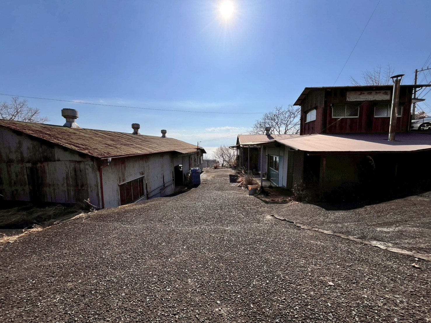 更地渡しとなります　海眺望を一望する高台です