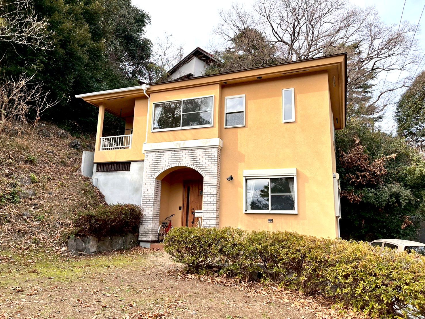 外観 丸みのアーチが招く、温かな帰宅